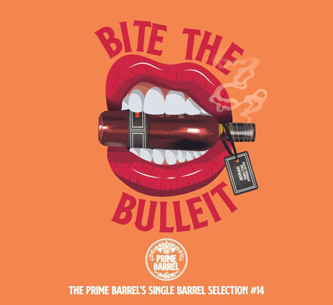 Bulleit Bourbon “Bite The Bulleit” Single Barrel Kentucky Straight Bourbon Whiskey The Prime Barrel Pick #14