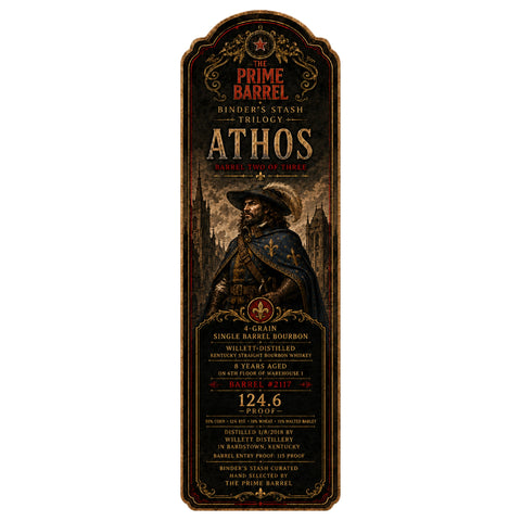 Selection #169: Binder's Stash "Athos" Sticker