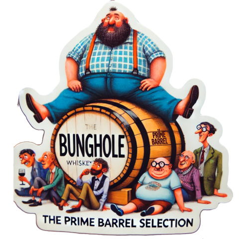 Prime Barrel x R/Bourbon Selection: Green River "Bunghole" Sticker
