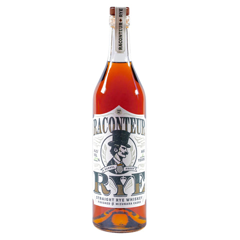 Raconteur Straight Rye Whiskey Finished in Mizunara Casks | Free Shipping on orders $400+