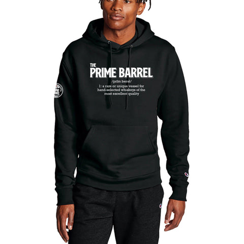 The Prime Barrel Powerblend Hoodie | Free Shipping on orders $400+