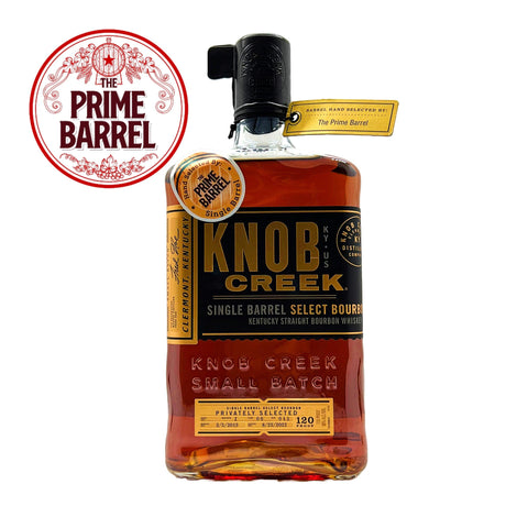 Knob Creek "I’m Your Bourbon Man" 9 Year Old Single Barrel Kentucky Straight Bourbon Whiskey The Prime Barrel Pick #46