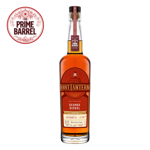 Lost Lantern George Dickel 10 Year "Yabba Dabba Don't!" Not Charcoal Mellowed Tennessee Straight Bourbon Whiskey The Prime Barrel Selection #174