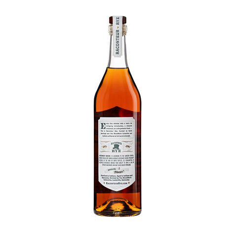 Raconteur Straight Rye Whiskey Finished in Mizunara Casks | Free Shipping on orders $400+