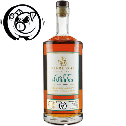 Starlight Distillery Single Barrel Bourbon Whiskey Finished in Rum Barrel TheHateDust Pick