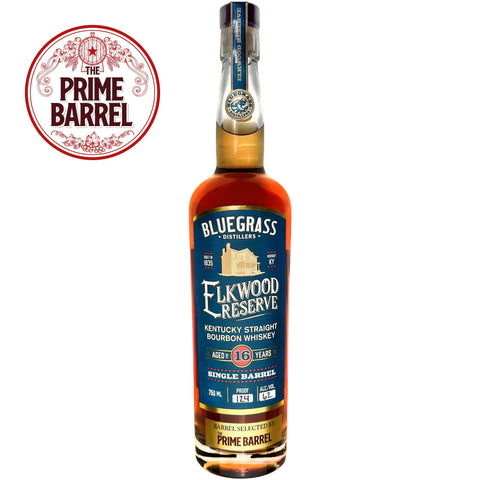 Bluegrass Distillers Elkwood Reserve 16-Year "Round 3" Single Barrel Kentucky Straight Bourbon WhiskeyThe Prime Barrel Pick #137