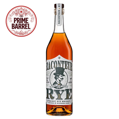 Raconteur "Prime Barrel: Bardstown Muse" Straight Rye Whiskey Finished in Mizunara Casks The Prime Barrel Private Blend
