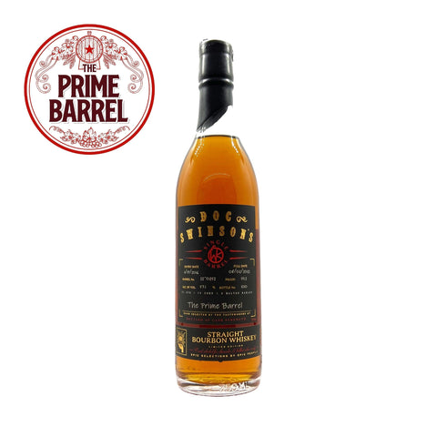 Doc Swinson's "Bourbs Bunny" Single Barrel Bourbon Whiskey The Prime Barrel Pick #40