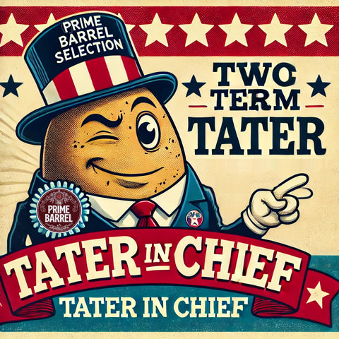 Selection #112: The Presidential Dram "Tater In Chief" Sticker