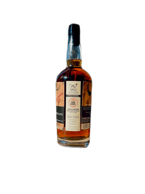 Taconic Distillery "The Mythical Mizunara" Collaboration Dutchess Private Reserve Straight Bourbon Whiskey Mizunara Cask Finish