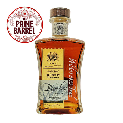 Wilderness Trail "Where the High Rye-id Things Are" Cask Strength Single Barrel Kentucky Straight Bourbon Whiskey The Prime Barrel #53