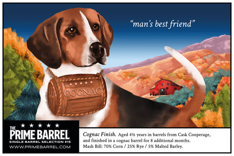 Selection #15: Taconic Distillery “Man’s Best Friend” Bourbon Sticker