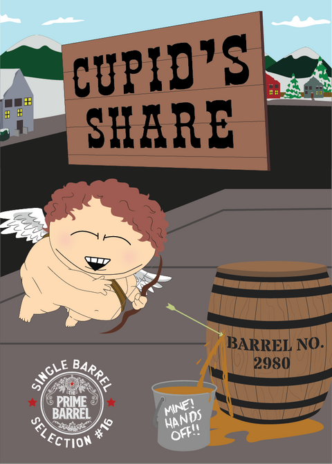 Selection #16: Angel's Envy "Cupid's Share" Bourbon Sticker