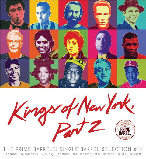Kings County Distillery 7.5 Years Old “Kings Of New York Part 2” Barrel Strength Bourbon The Prime Barrel Pick #31 - De Wine Spot | DWS - Drams/Whiskey, Wines, Sake