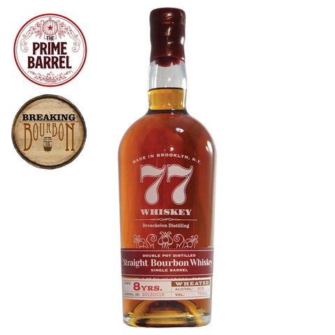 Breuckelen Distilling 77 Whiskey "The Borough of Breuckelen" 8 Year Single Barrel Wheated Straight Bourbon Whiskey - De Wine Spot | DWS - Drams/Whiskey, Wines, Sake