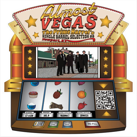 Selection #8: New Riff "Almost Vegas" Bourbon Sticker