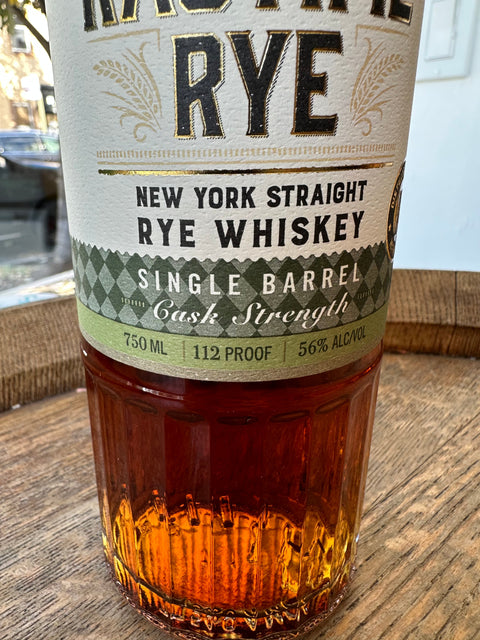 Ragtime Rye "TheHateDust" 8 Year Single Barrel Cask Strength New York Straight Rye Whiskey - De Wine Spot | DWS - Drams/Whiskey, Wines, Sake