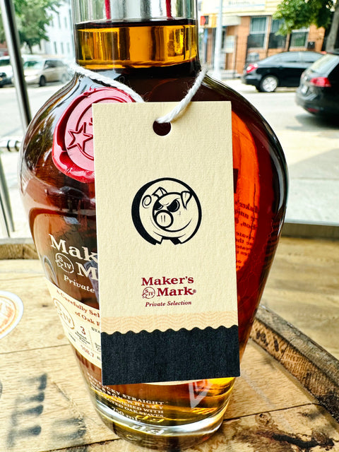 Maker’s Mark ”Broken Glass” Private Select Single Barrel Kentucky Straight Bourbon Whiskey TheHateDust Pick - De Wine Spot | DWS - Drams/Whiskey, Wines, Sake