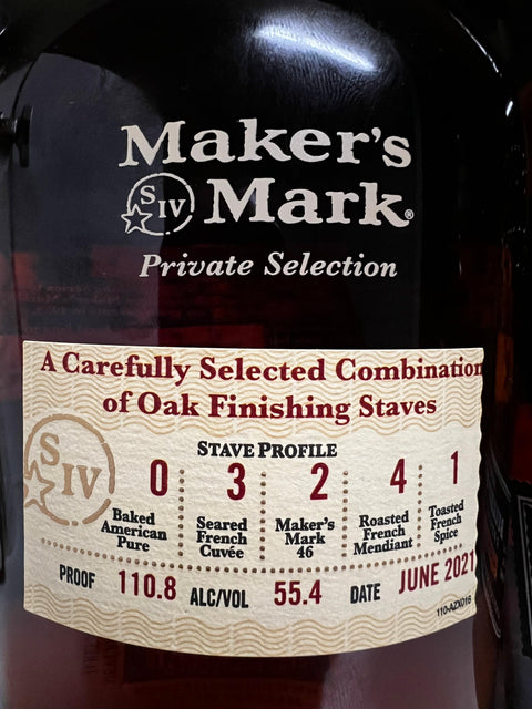 Maker’s Mark ”The Winning Ticket” Private Select Single Barrel Kentucky Straight Bourbon Whiskey The Prime Barrel Pick #13 - De Wine Spot | DWS - Drams/Whiskey, Wines, Sake