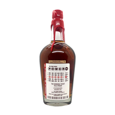 Maker’s Mark ”The Winning Ticket” Private Select Single Barrel Kentucky Straight Bourbon Whiskey The Prime Barrel Pick #13 - De Wine Spot | DWS - Drams/Whiskey, Wines, Sake