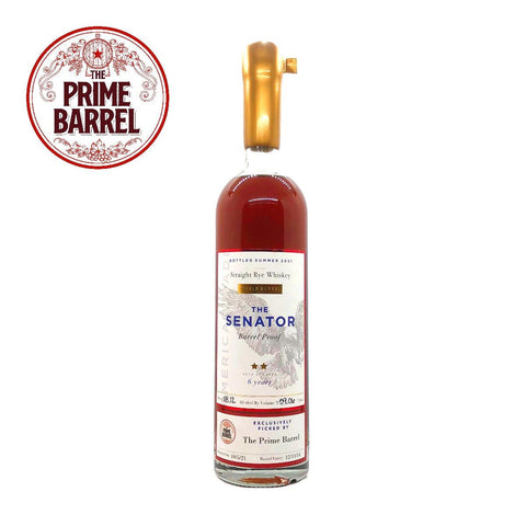 The Senator "Senate Struck" 6 Year Old Barrel Proof  Straight Rye Whiskey The Prime Barrel Pick #28 - De Wine Spot | DWS - Drams/Whiskey, Wines, Sake