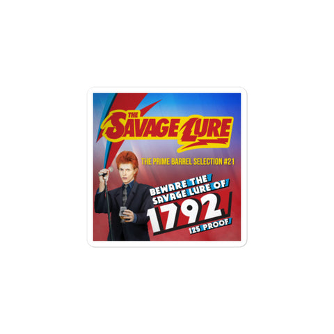 Selection #21: 1792 Full Proof “Savage Lure” Bourbon Sticker