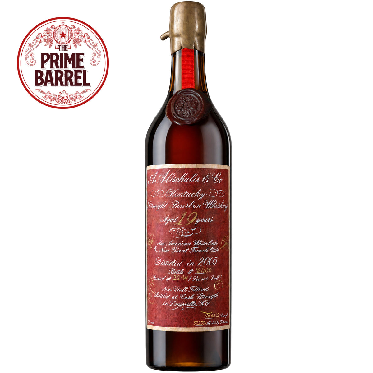 A. Altschuler and Co. 19 Year "Ristretto" Single Barrel Straight Bourbon The Prime Barrel Pick #161