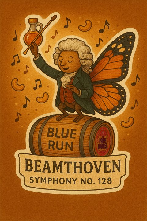 Selection #128: Blue Run Chosen "Beamthoven" Sticker