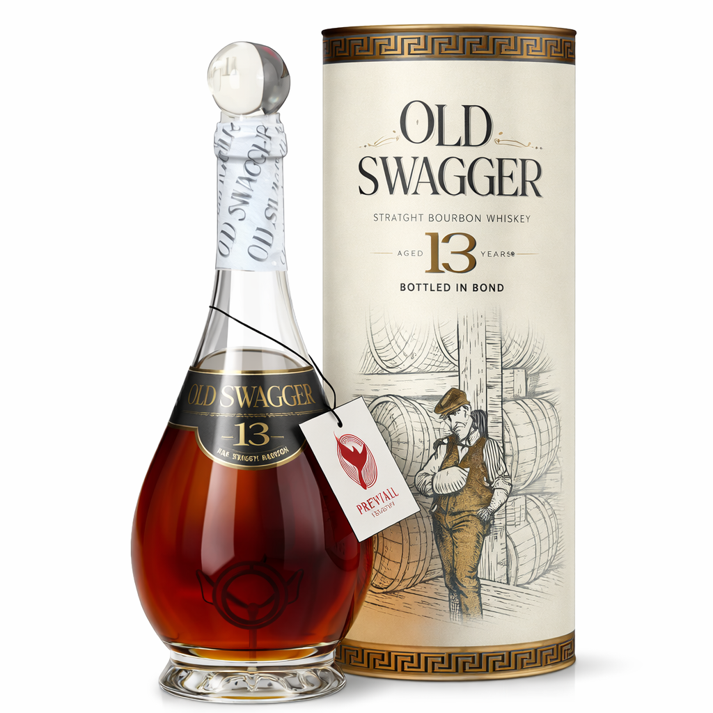 Rising Tide Spirits Old Swagger 13 Year Old Bottled-In-Bond Bourbon