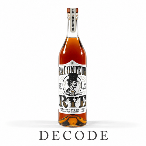 Raconteur Straight Rye Whiskey Finished in Mizunara Casks