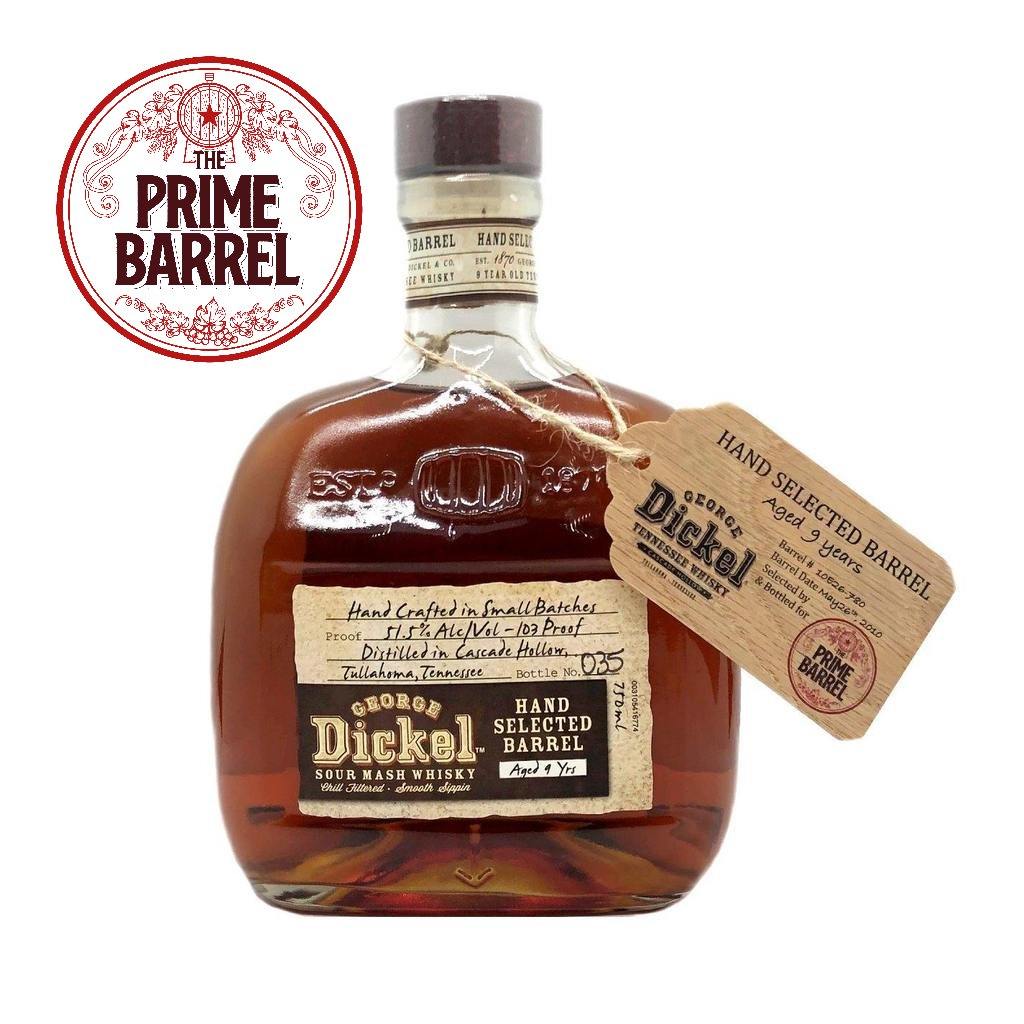 George Dickel "Netflix and Chill" Aged 9 Years Hand Selected Barrel Sour Mash Whisky The Prime Barrel Pick #11