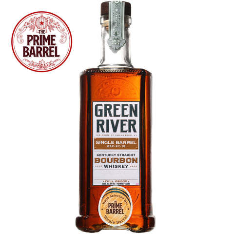 Green River "Green Mile" Single Barrel Kentucky Straight Bourbon Whiskey The Prime Barrel Pick #89