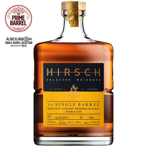 Hirsch 8 Year Old "If you Willett, it will come" Single Barrel Straight High Rye Bourbon The Prime Barrel x R-Bourbon Pick - De Wine Spot | DWS - Drams/Whiskey, Wines, Sake