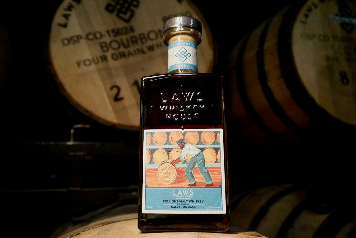 Laws Whiskey House "Laws & Order: Calvados Case" Straight Malt Whiskey Finished in Calvados Cask The Prime Barrel Pick #63