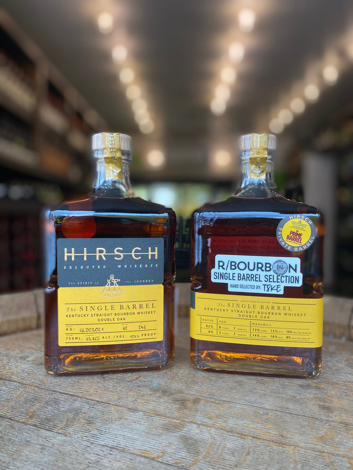 Hirsch 8 Year Old "If you Willett, it will come" Single Barrel High Rye Bourbon The Prime Barrel x R-Bourbon Pick additional view 3