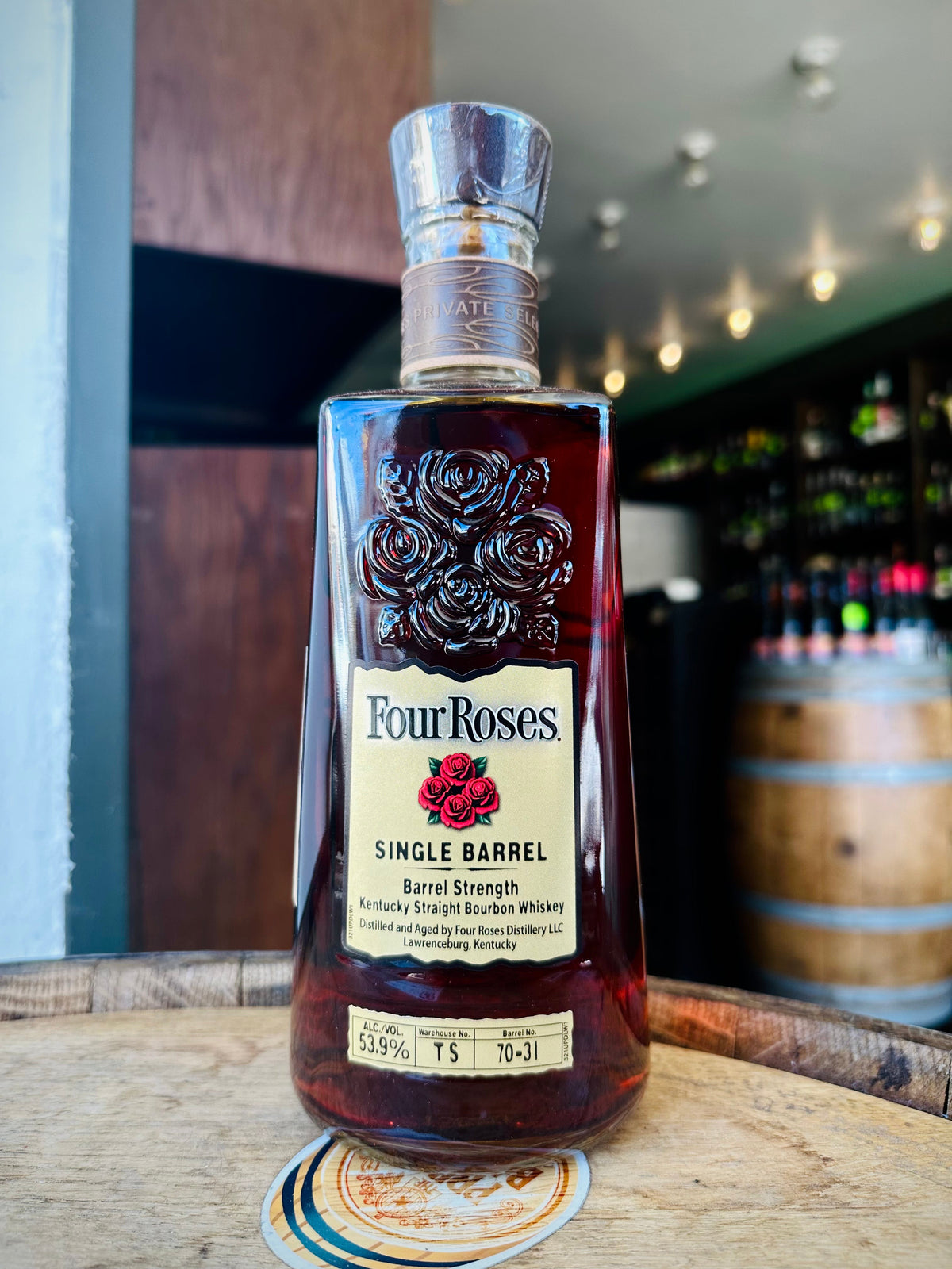 Four Roses "C for Charity" 16 Year Old  OESV Single Barrel Kentucky Straight Bourbon Whiskey The Prime Barrel Pick