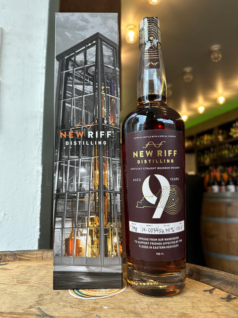 New Riff Distilling "One of One" 9 Year Single Barrel Straight Bourbon Whiskey The Prime Barrel Pick -The Prime Barrel Whiskey Club