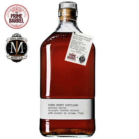 Kings County Distillery “Do The Right King” Private Barrel Bourbon The Prime Barrel Pick x Mash & Journey Pick