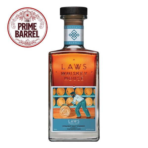 Laws Whiskey House "Laws & Order: Calvados Case" Straight Malt Whiskey Finished in Calvados Cask The Prime Barrel Pick #63