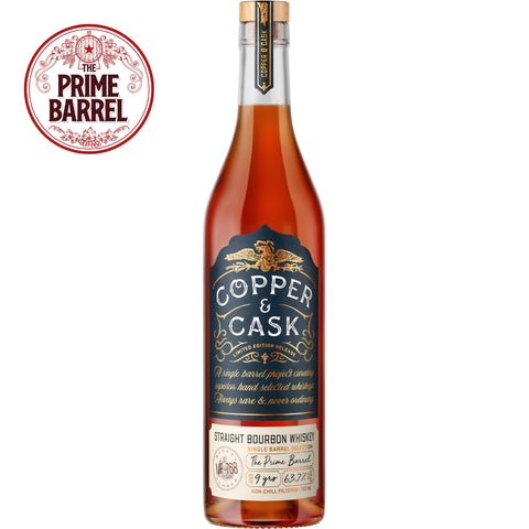 Copper & Cask 9 Years Old "Lights Out" Single Barrel Straight Bourbon Whiskey The Prime Barrel Pick #114