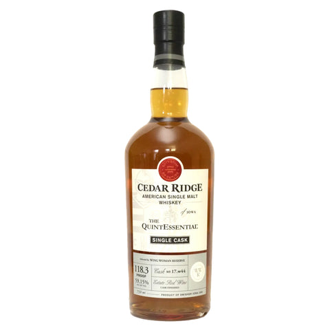 Cedar Ridge The QuintEssential Single Cask American Single Malt Whiskey