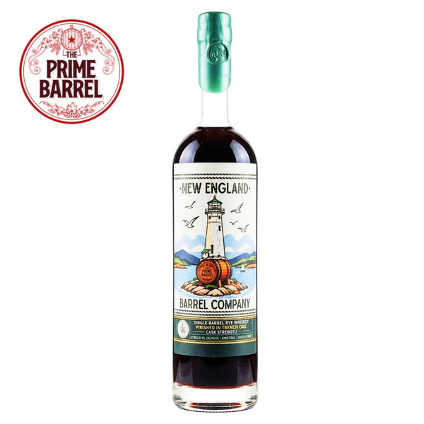 New England Barrel Company "French Rye-viera" 10 Years Single Barrel Rye Whiskey French Toasted Oak Finish | Prime Barrel