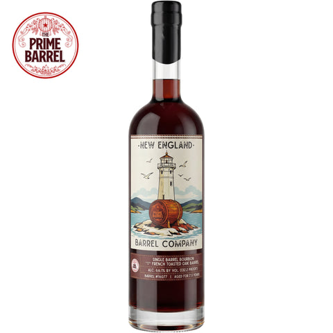 New England Barrel Company 7.5 Years Single Barrel Bourbon French Toasted Oak Finish The Prime Barrel Pick #155