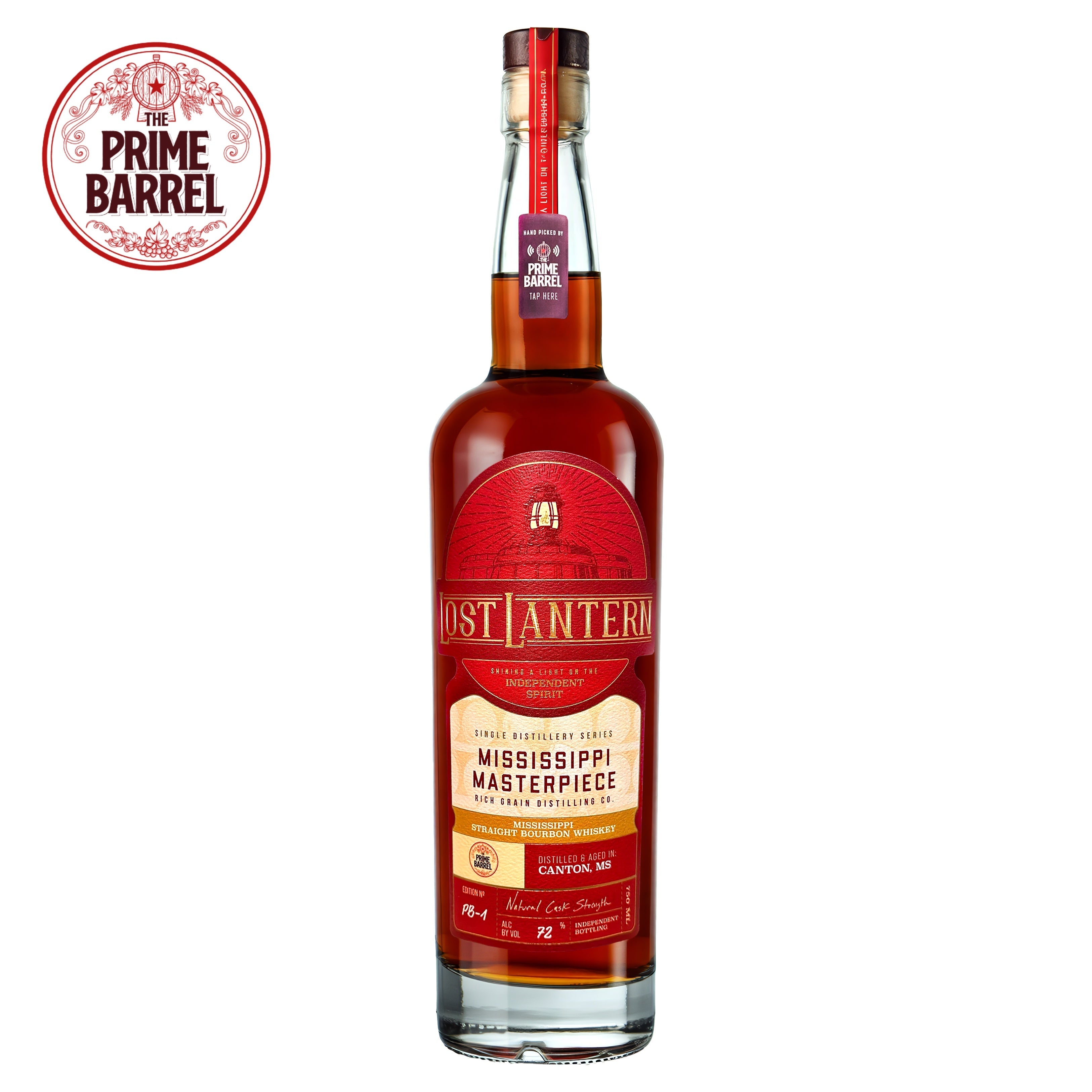 Lost Lantern x Prime Barrel Mississippi Masterpiece Bourbon 144