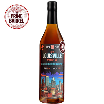 New Louisville Whiskey Co 10 Years Old "Abracadabra" Straight Bourbon Whiskey The Prime Barrel Pick #130 bottle