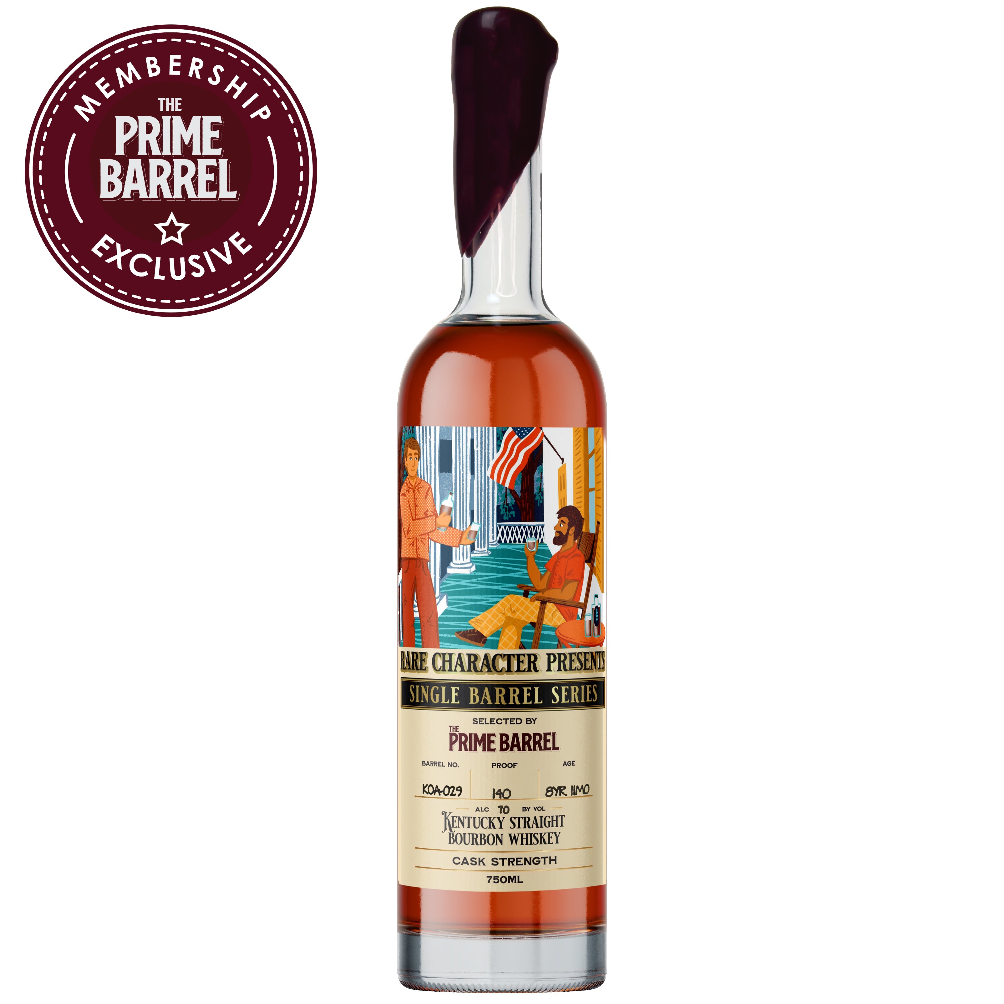 Rare Character “Permitted Hazmat” 140 Proof Bourbon | Prime Barrel #94 ...