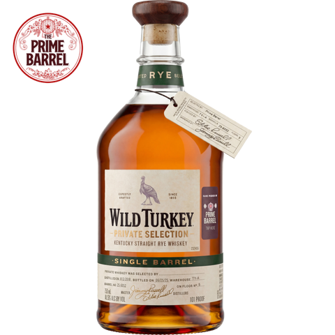 Wild Turkey Rye Single Barrel 6 Year - Prime Barrel Pick #150
