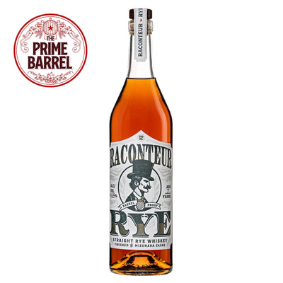 Raconteur "Prime Barrel: Bardstown Muse" Straight Rye Whiskey Finished in Mizunara Casks The Prime Barrel Private Blend