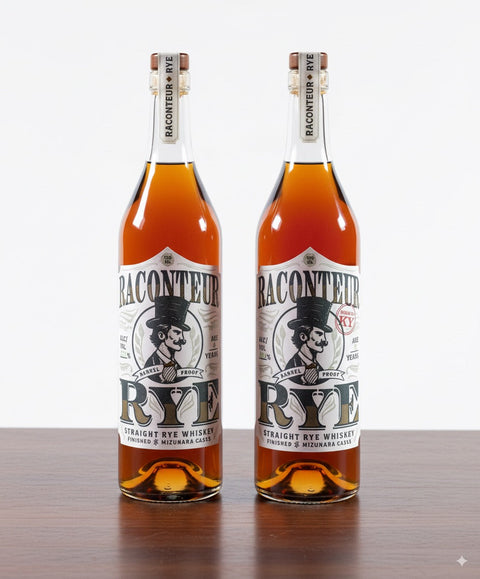 Raconteur Straight Rye Whiskey Finished in Mizunara Casks