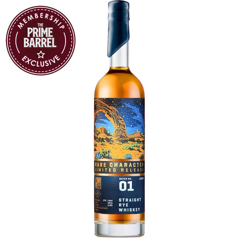 Rare Character Limited Release Straight Rye Whiskey
